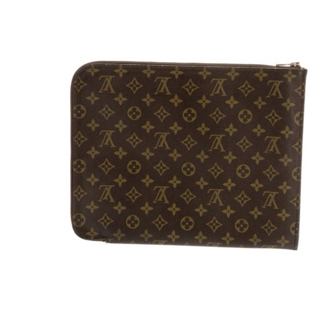 Louis Vuitton 

Height: 10.75"
Width: 13.25"
Depth: 3.5"